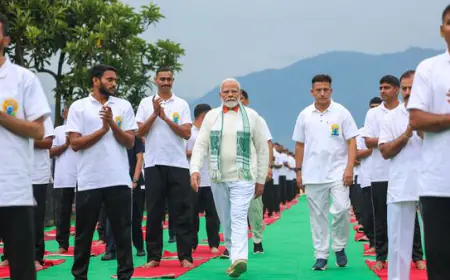 International Yoga Day celebrated world-wide, from PM Narendra Modi to Bollywood celebrities
