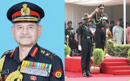 General Upendra Dwivedi becomes Army Chief, Guard of Honor to General Manoj Pandey before retirement; held the post for 26 months