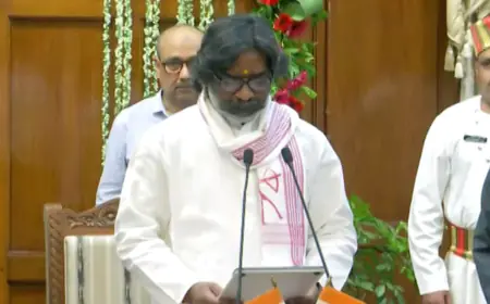 Hemant Soren Returns As Jharkhand Chief Minister After 5 Months