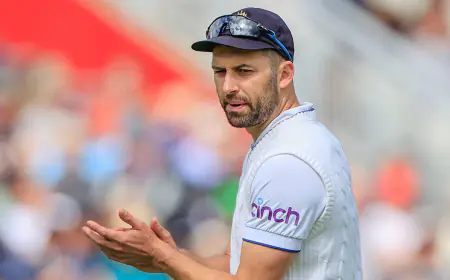 A bowler replaced James Anderson in the England team, got a place in the playing 11 in the second Test against West Indies