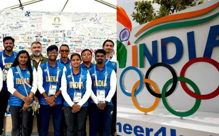 India's archery and sailing team reached Khelgaon first for Paris Olympics 2024