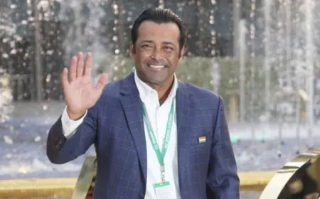 Leander Paes and Vijay Amritraj are the first Asian players to be inducted into the Tennis Hall of Fame