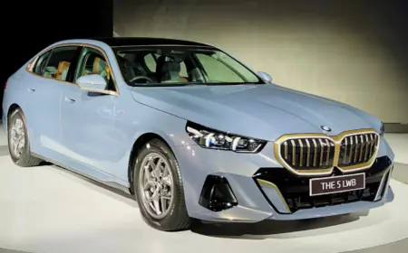 New generation BMW 5 Series LWB sedan car launched in India, you can buy the car for Rs 72.90 lakh