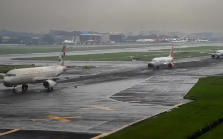 Indigo, Air India, SpiceJet flights canceled due to heavy rains in Mumbai, airlines alerting passengers