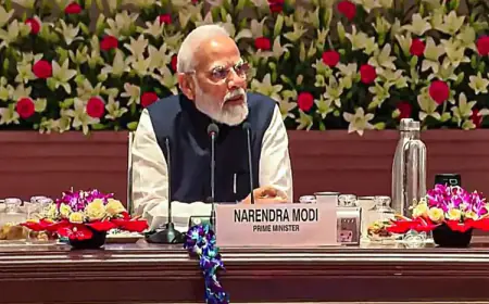 'This is a decade of changes, India should take advantage of opportunities', said PM Modi in NITI Aayog meeting