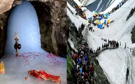 Amarnath Yatra broke last year's record, more than 4.51 lakh devotees visited Baba Barfani in 29 days
