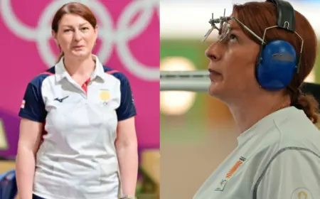 55-year-old Nino Salukvadze created history in Paris Olympics, became the first player in the world to do so