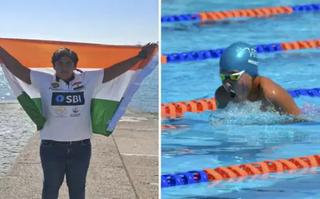 16-year-old Divyang Jiya created history, swam across the English Channel