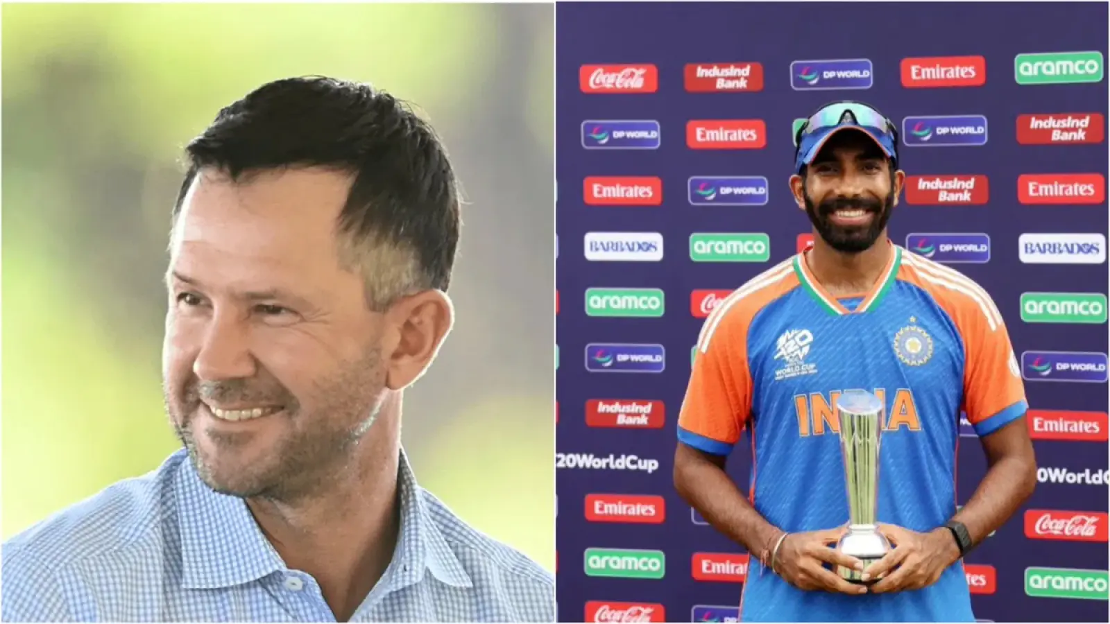 Ricky Ponting praised Jasprit Bumrah, compared him to Glenn McGrath and James Anderson