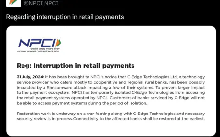 NPCI: Biggest cyber attack on bank payment system, work halted in 300 banks of the country