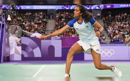 PV Sindhu missed out on creating history, lost in the pre-quarterfinals and was knocked out of the Paris Olympics