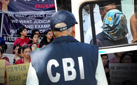Kolkata Rape Case: CBI team reached the victim's house, recorded the statement of the family members
