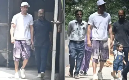 Raha Kapoor reached to see the new house with her father, Ranbir Kapoor and Alia Bhatt will shift soon