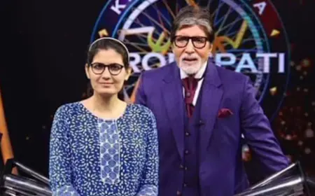Nareshi Meena, suffering from brain tumor, won 50 lakh rupees in KBC and Amitabh Bachchan himself gave her a special gift