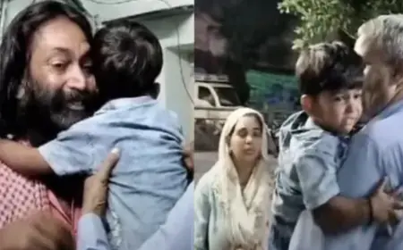 Rajasthan: Child started crying loudly while hugging the kidnapper, he was kidnapped 14 months ago