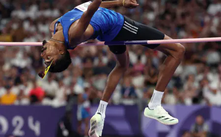 Nishad Kumar created history by winning silver medal in high jump T47 at Paris Paralympics