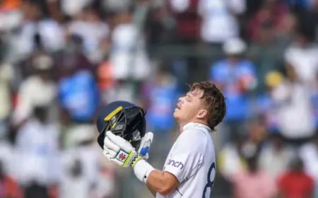 Ollie Pope made this great record by scoring a century, this happened for the first time in the history of Test cricket