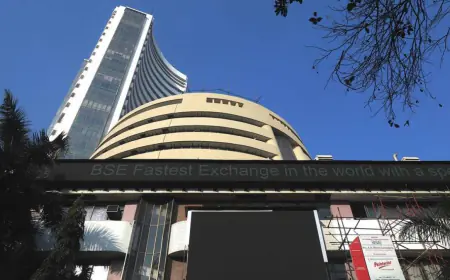 Stock market continues to slide; Sensex falls 200 points, Nifty falls below 24800