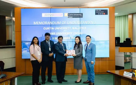 IIHMR University Partners with Curtin Malaysia to Expand Global Opportunities