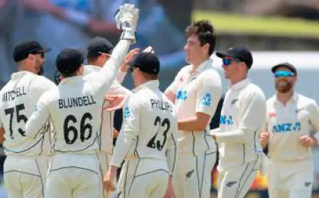 SL vs NZ, Ist Test: Match reached an exciting stage, Rachin spoiled Sri Lanka's calculations by hitting a half-century!