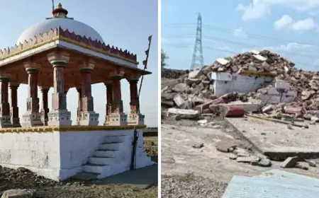Ruckus over demolition of 600-year-old monument's chhatri in Kota, 3 officers suspended; Know what is the whole matter