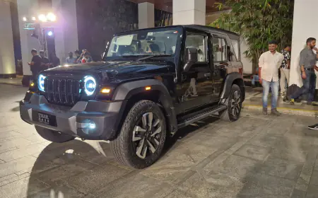 Mahindra Thar Roxx 4x4 all variants revealed; Booking starts from October 3, delivery from Dussehra