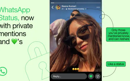 New WhatsApp update: Now you can tag people in your status