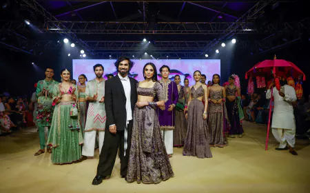 Punit Balana’s 'Johri Bazaar' Brings Jaipur’s Vibrant Essence to Life at Lakme Fashion Week 2024