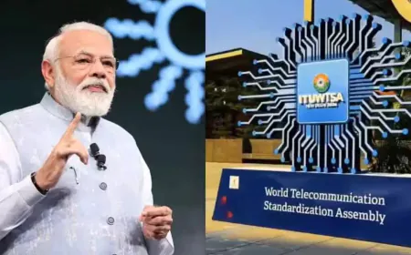 India became the first country in Asia to host WTSA, inaugurated by PM Modi inaugurated