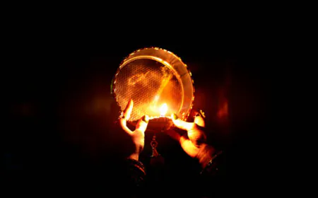 Karwa Chauth 2024: The Meaning Behind Viewing the Moon and Husband Through a Sieve
