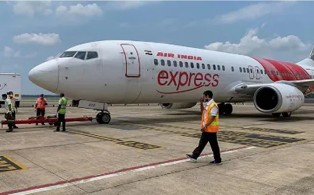 Emergency landing of Air India Express plane coming from Dubai, know why there was a commotion at Jaipur airport?