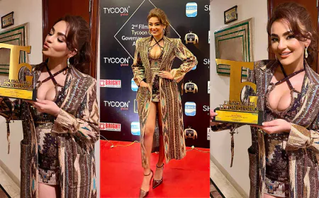 Tollywood’s Queen Seerat Kapoor Wins The Most Iconic and Promising Actress of the Year 2024