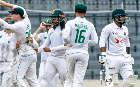 Outstanding play of Rabada and Mulder in Dhaka, bowled out Bangladesh for 106 runs