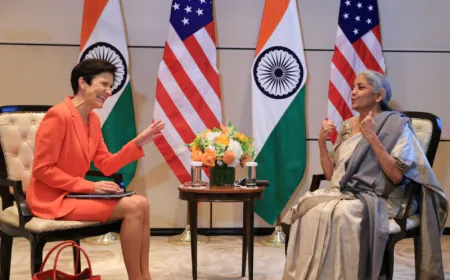 Citibank CEO meets Finance Minister Nirmala Sitharaman and admires Indian payment system
