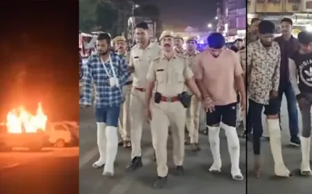 One person stabbed over a dispute between two communities while burning crackers; Hindu organizations protested