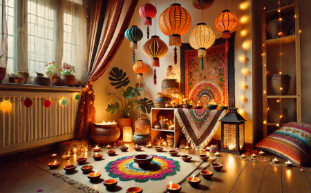 Some low-cost tips through which you can do your house Diwali decoration 2024