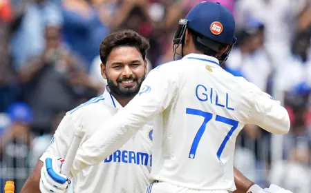 Shubman Gill equaled Dhawan's record, Rishabh Pant became the first player in the world to complete...