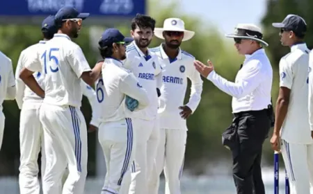 Team India was accused of ball tampering; Conversation between Ishan Kishan and umpire leaked