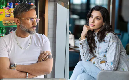 Honey Singh and Nora Fatehi Brave the Cold for ‘Payal’ Music Video from Upcoming Album ‘Glory’