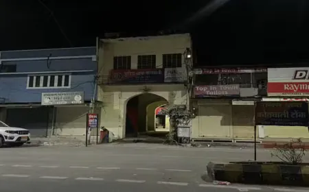 Police brought Naresh Meena to Uniara on production warrant for questioning, tight security arrangements