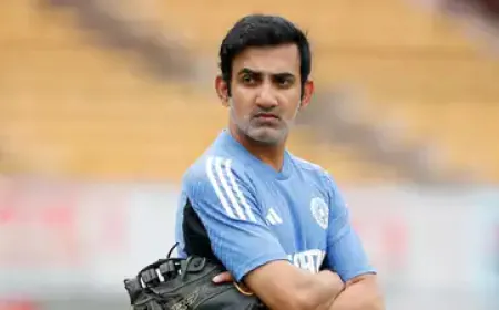 Gautam Gambhir suddenly left for India after Perth Test; Team India in tension