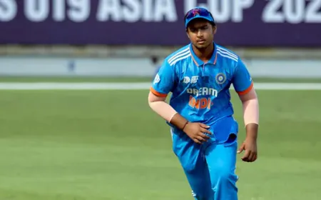 U19 Asia Cup 2024: Oustanding play of Vaibhav Suryavanshi, hit a stormy half-century against Sri Lanka