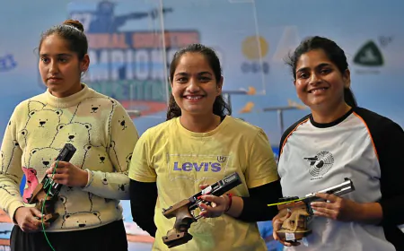 Riya Shirish wins first national title in women's 25m pistol