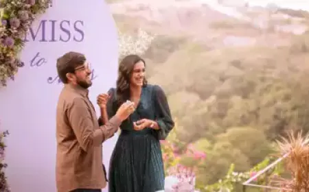 PV Sindhu got married to Venkata Datta Sai, first picture going viral