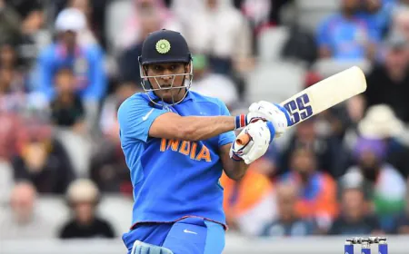 As soon as the match ended, MS Dhoni announced his retirement