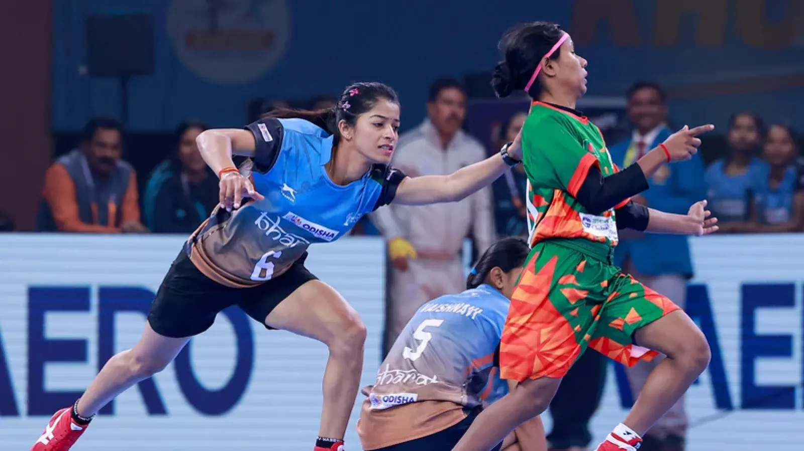 Indian women's Kho Kho team defeated Nepal by a huge margin and created history by winning the World Cup