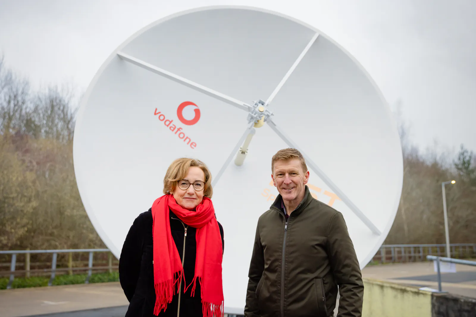 Vodafone made the first video call from space without a satellite phone and created history
