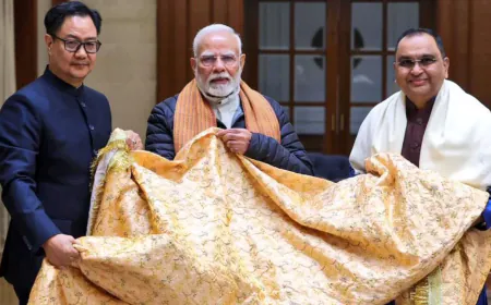 'My arrival to the dargah with the PM's chaadar answered those who claimed the temple in Ajmer Sharif', Rijiju said