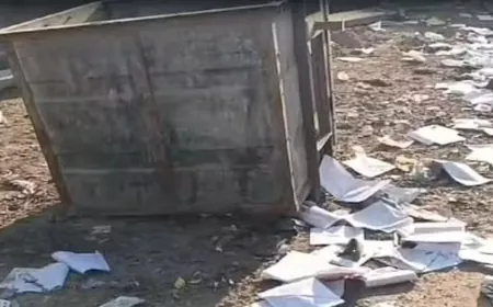 Exam copies found scattered near garbage heap, SDO ordered investigation