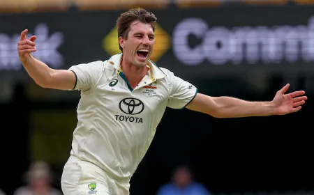 Champions Trophy: Uncertainty over Pat Cummins' fitness, ankle will be scanned